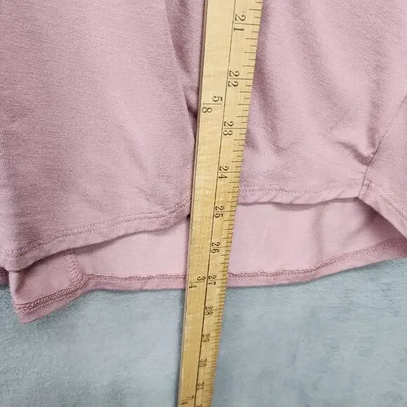 NWT Tahari Women’s Knit Top XL Pink V-Neck 3/4 Sleeve Stretch Pullover Casual - Picture 8 of 11